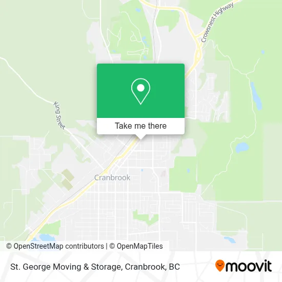 St. George Moving & Storage map