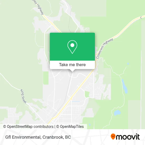 Gfl Environmental map