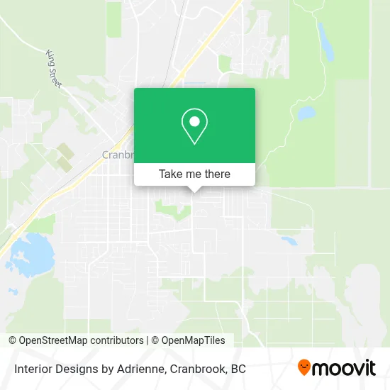 Interior Designs by Adrienne map