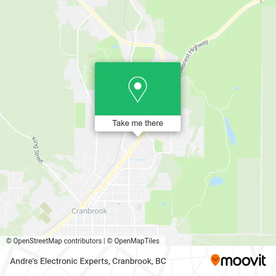 Andre's Electronic Experts map