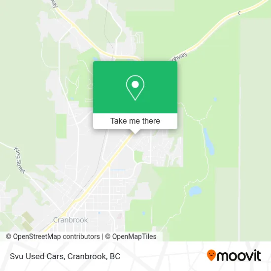 Svu Used Cars map