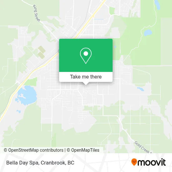 Bella Day Spa map