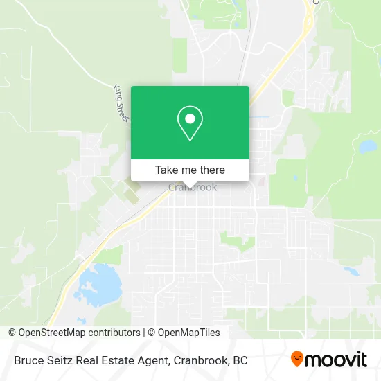 Bruce Seitz Real Estate Agent map