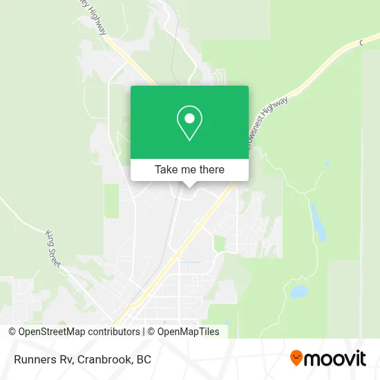 Runners Rv map