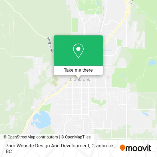 7am Website Design And Development map