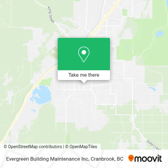 Evergreen Building Maintenance Inc map