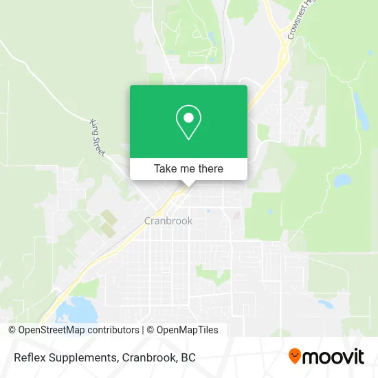 Reflex Supplements map
