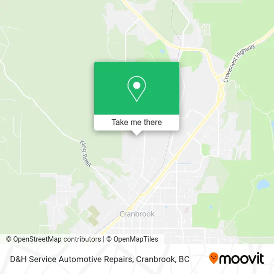 D&H Service Automotive Repairs map