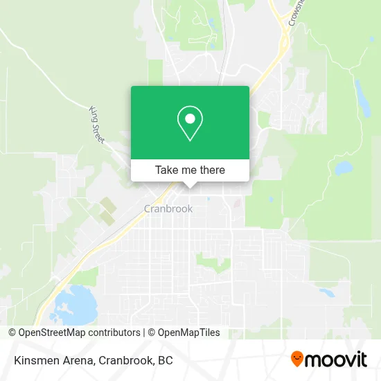 Kinsmen Arena map