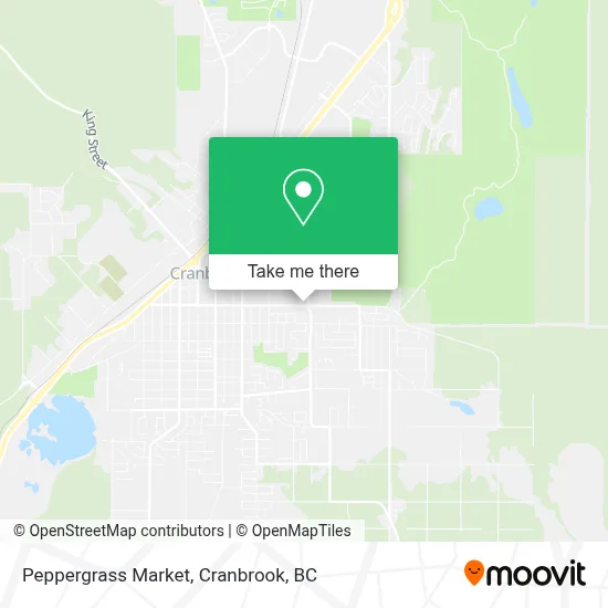 Peppergrass Market map