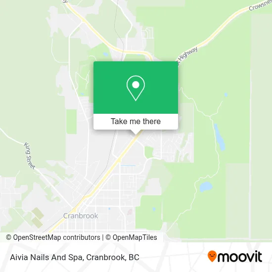 Aivia Nails And Spa map