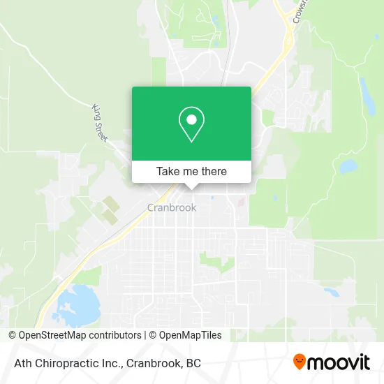 Ath Chiropractic Inc. map