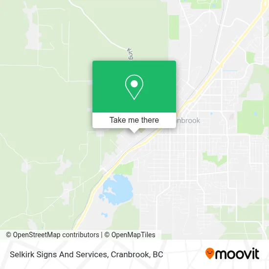 Selkirk Signs And Services map