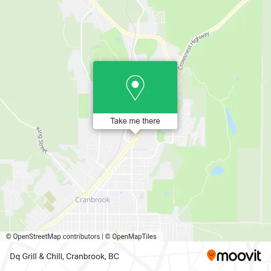 Dq Grill & Chill map
