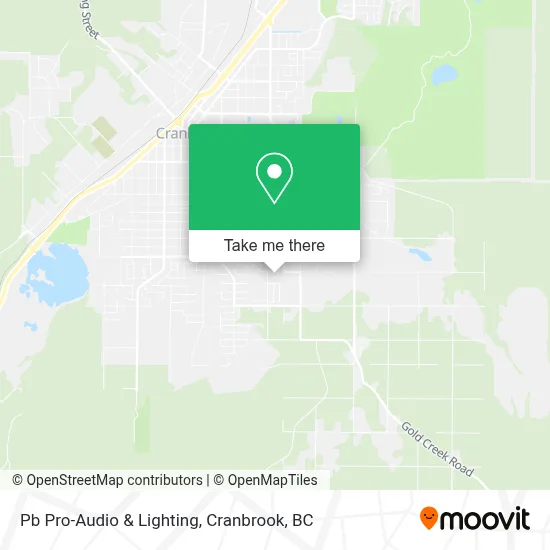 Pb Pro-Audio & Lighting map
