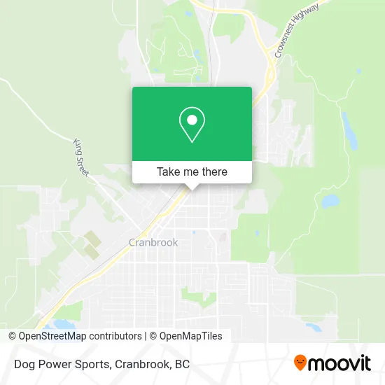 Dog Power Sports map
