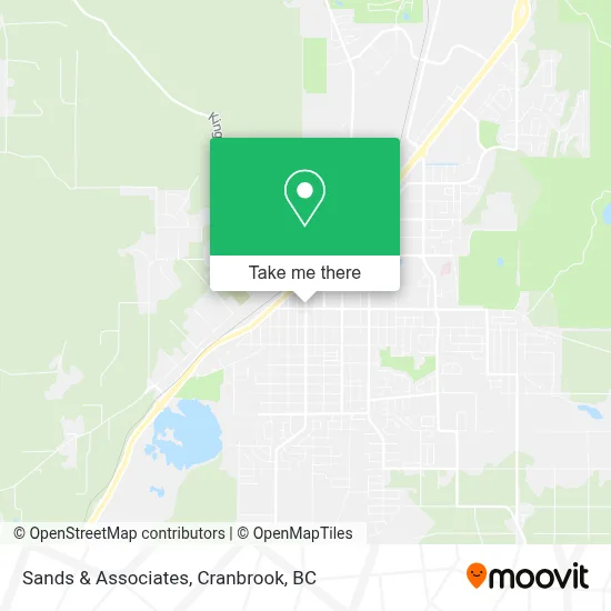 Sands & Associates map