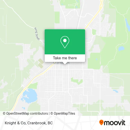 Knight & Co map