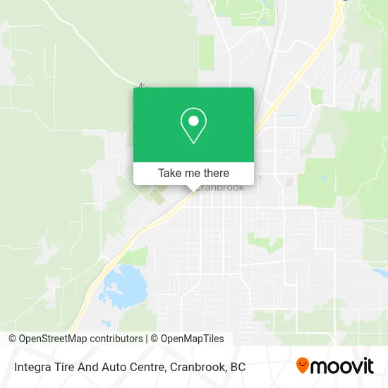 Integra Tire And Auto Centre map