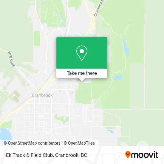 Ek Track & Field Club map