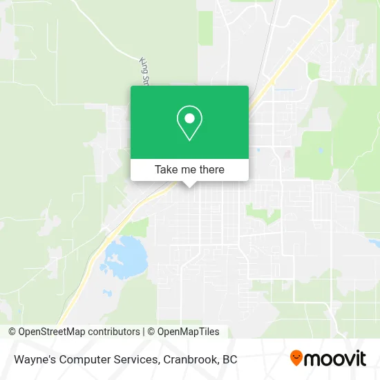 Wayne's Computer Services map