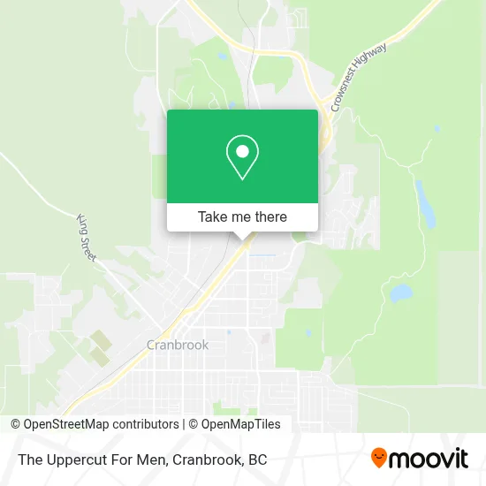 The Uppercut For Men map