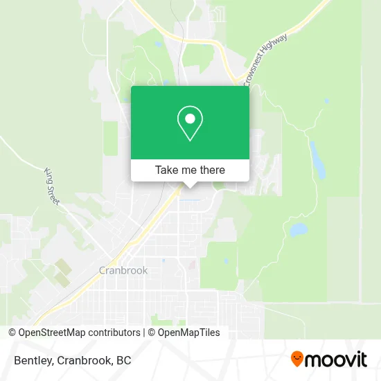 Bentley map