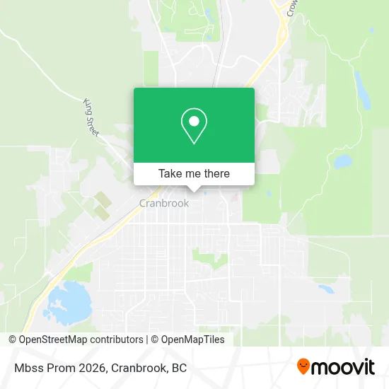Mbss Prom 2026 map