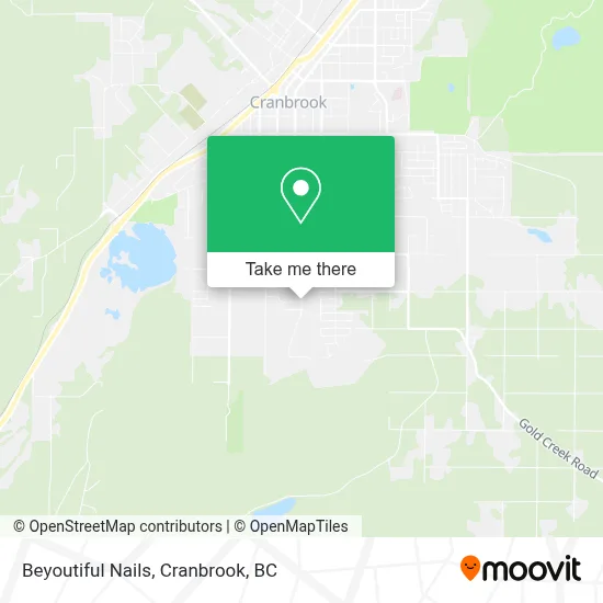 Beyoutiful Nails map