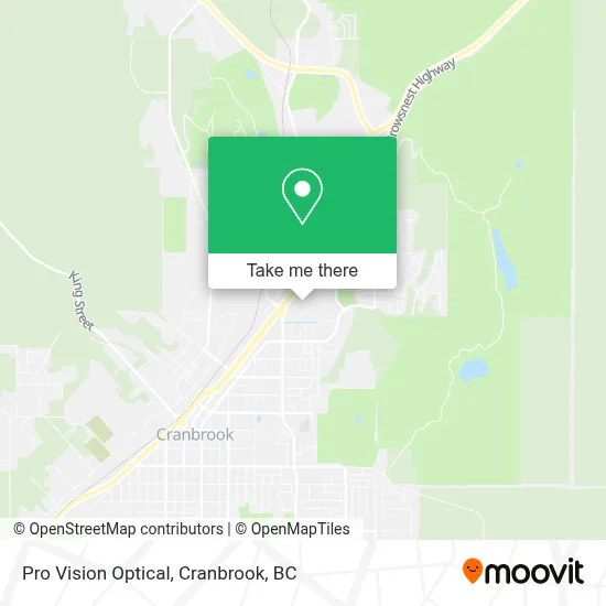 Pro Vision Optical map