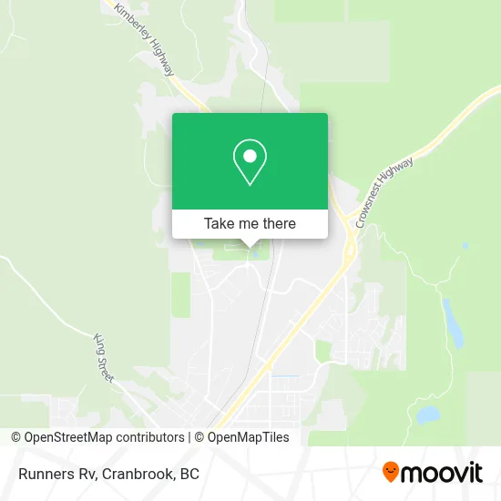 Runners Rv map
