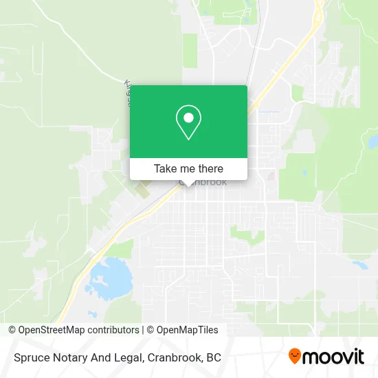 Spruce Notary And Legal map