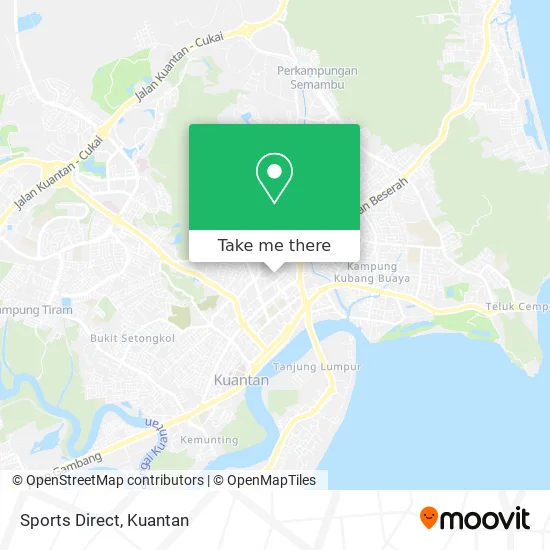 Sports Direct map