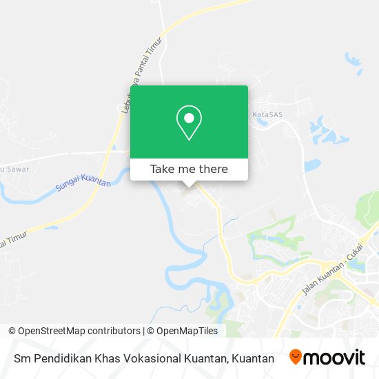 Peta Sm Pendidikan Khas Vokasional Kuantan