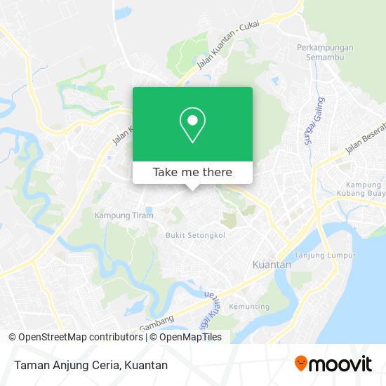 Peta Taman Anjung Ceria