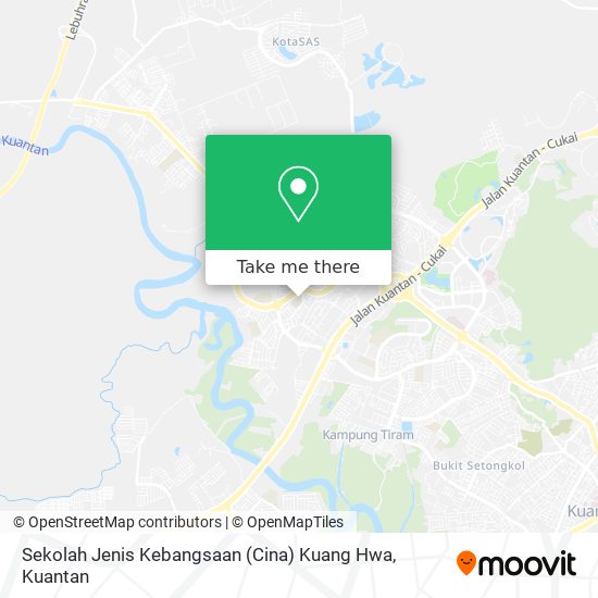 Sekolah Jenis Kebangsaan (Cina) Kuang Hwa map