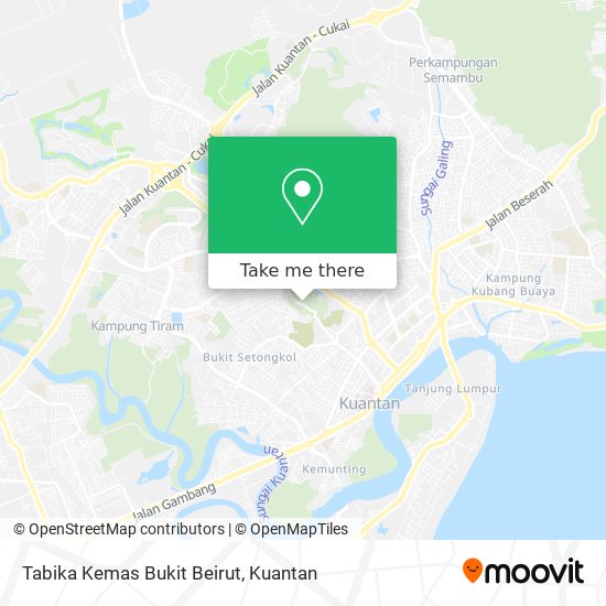 Tabika Kemas Bukit Beirut map