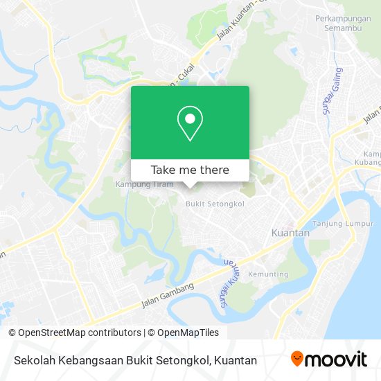 Sekolah Kebangsaan Bukit Setongkol map