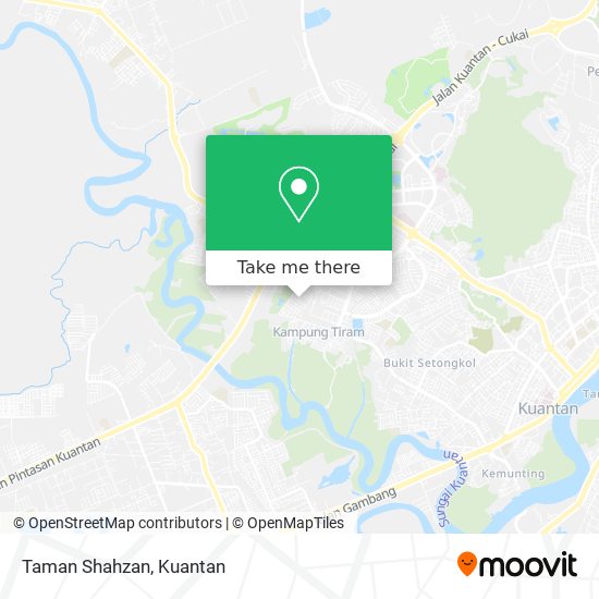 Taman Shahzan map