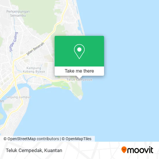 Teluk Cempedak map