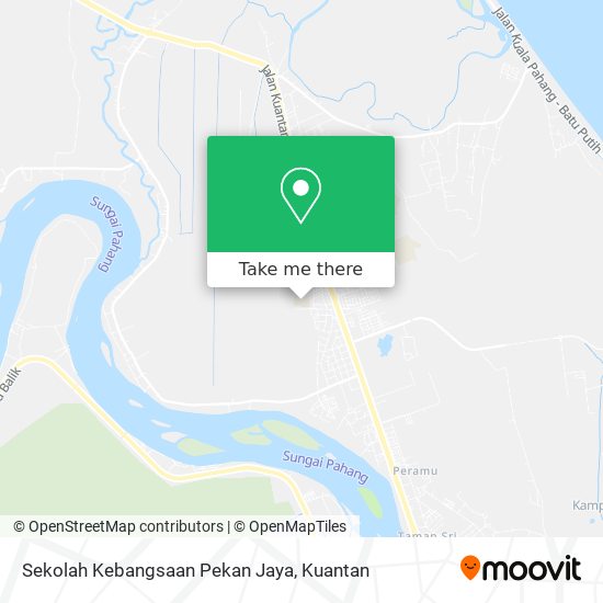 Sekolah Kebangsaan Pekan Jaya map