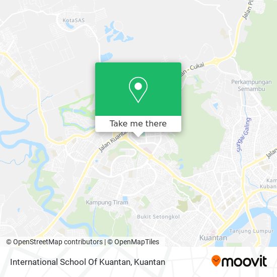 International School Of Kuantan map