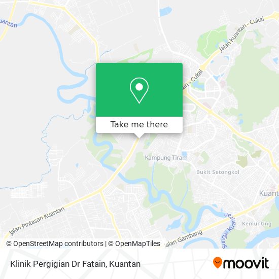Klinik Pergigian Dr Fatain map