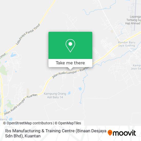 Ibs Manufacturing & Training Centre (Binaan Desjaya Sdn Bhd) map