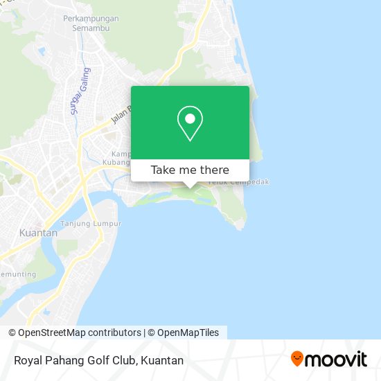 Royal Pahang Golf Club map