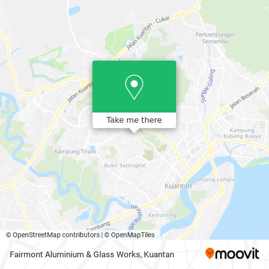 Fairmont Aluminium & Glass Works map