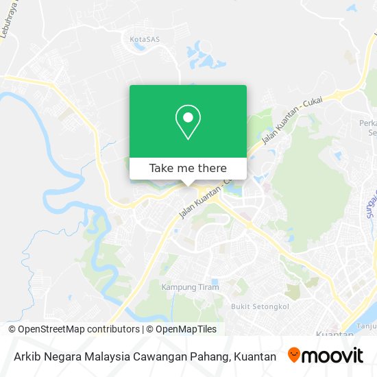 Peta Arkib Negara Malaysia Cawangan Pahang