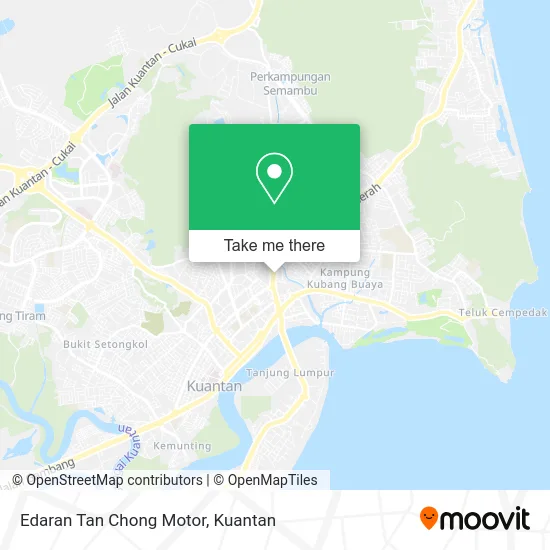 Edaran Tan Chong Motor map
