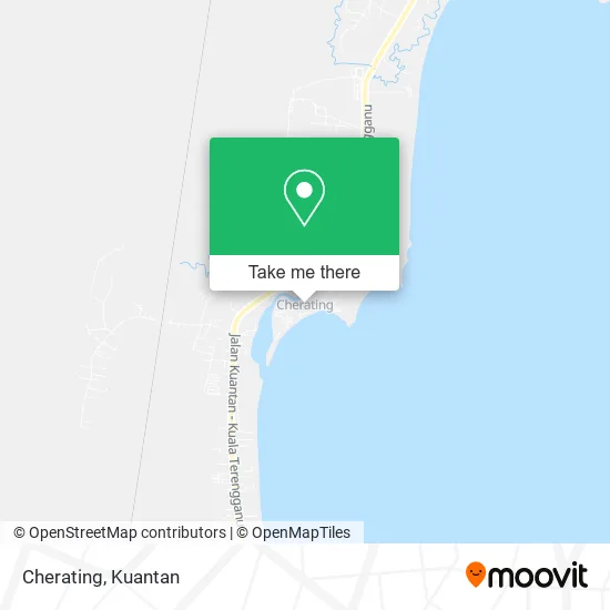Cherating map