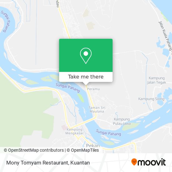 Mony Tomyam Restaurant map